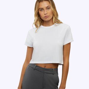 CUTS CLOTHING Almost Friday Tee Cropped